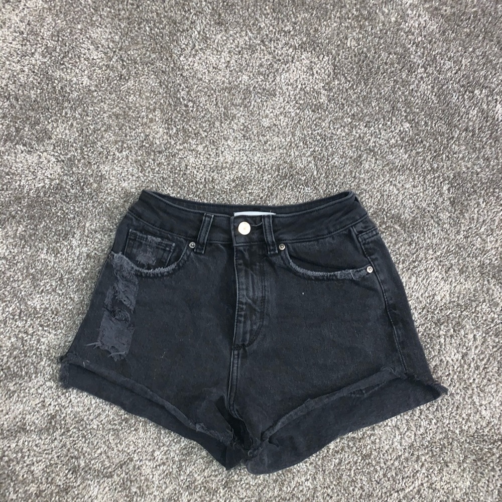 DL1961 Black Denim Shorts